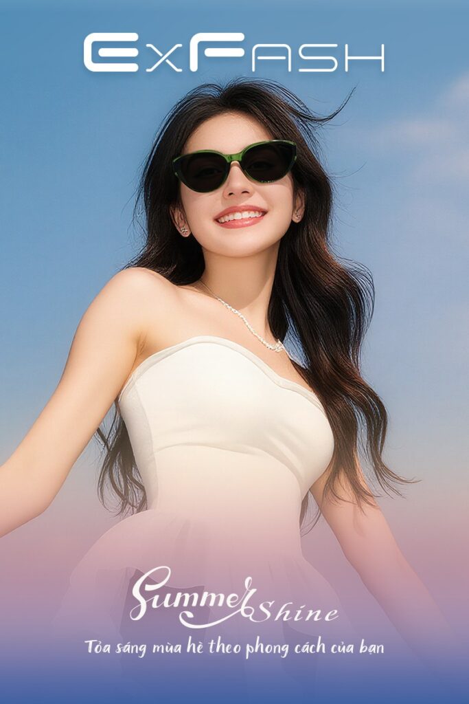 Kính Mát Mắt Mèo Exfash EF25751