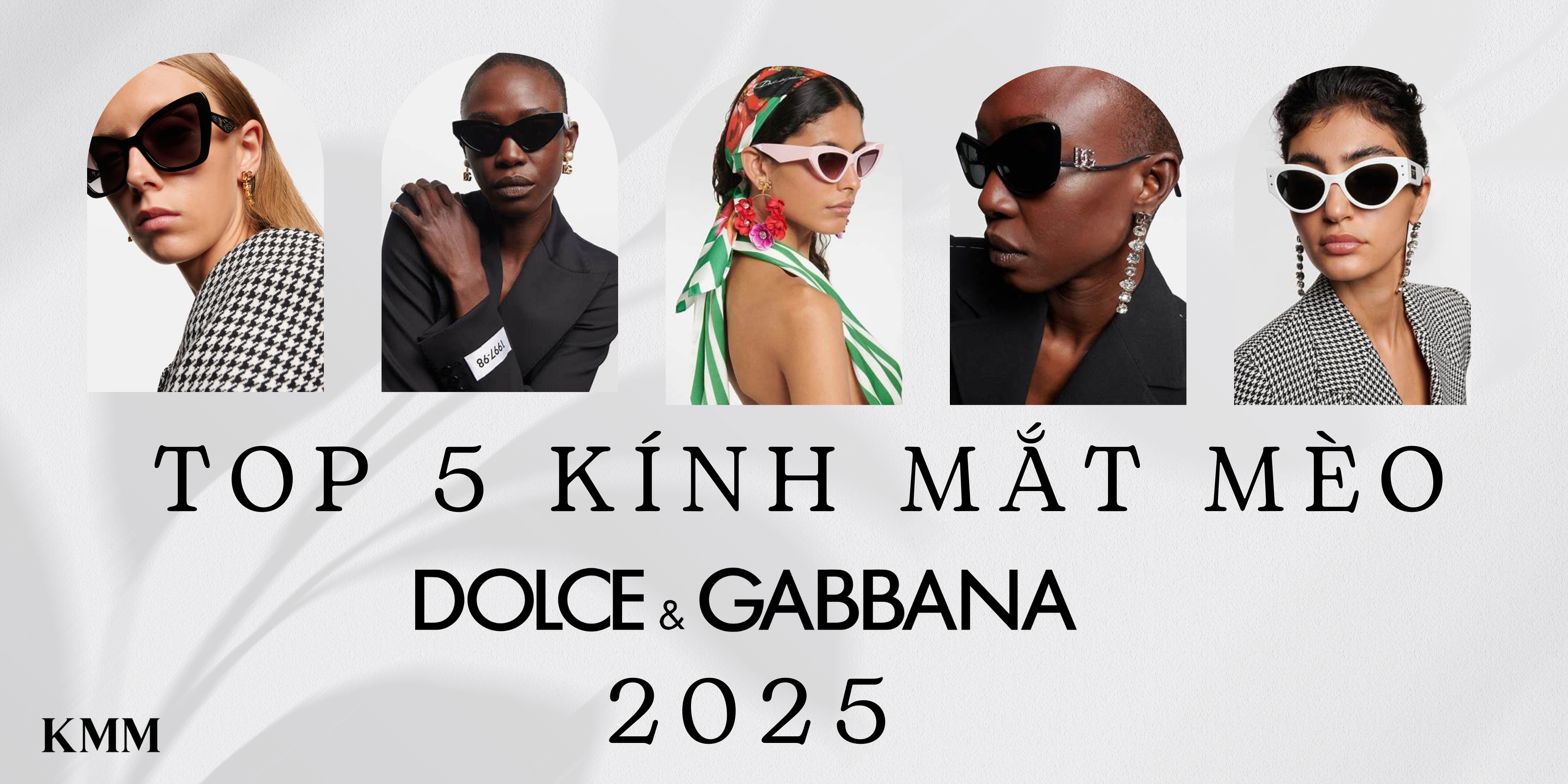 kính mắt mèo Dolce & Gabbana 2025