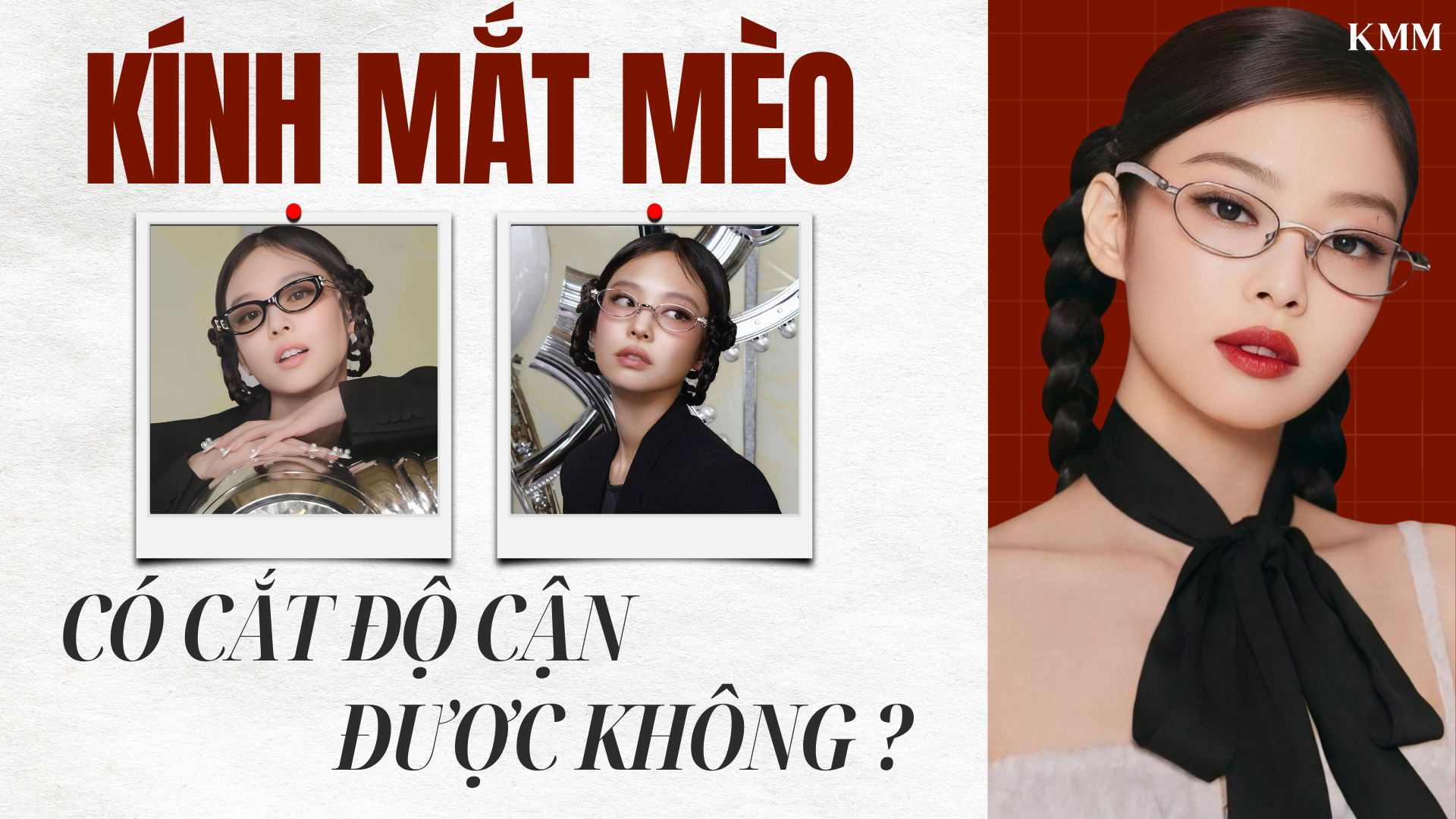 gọng kính mắt mèo