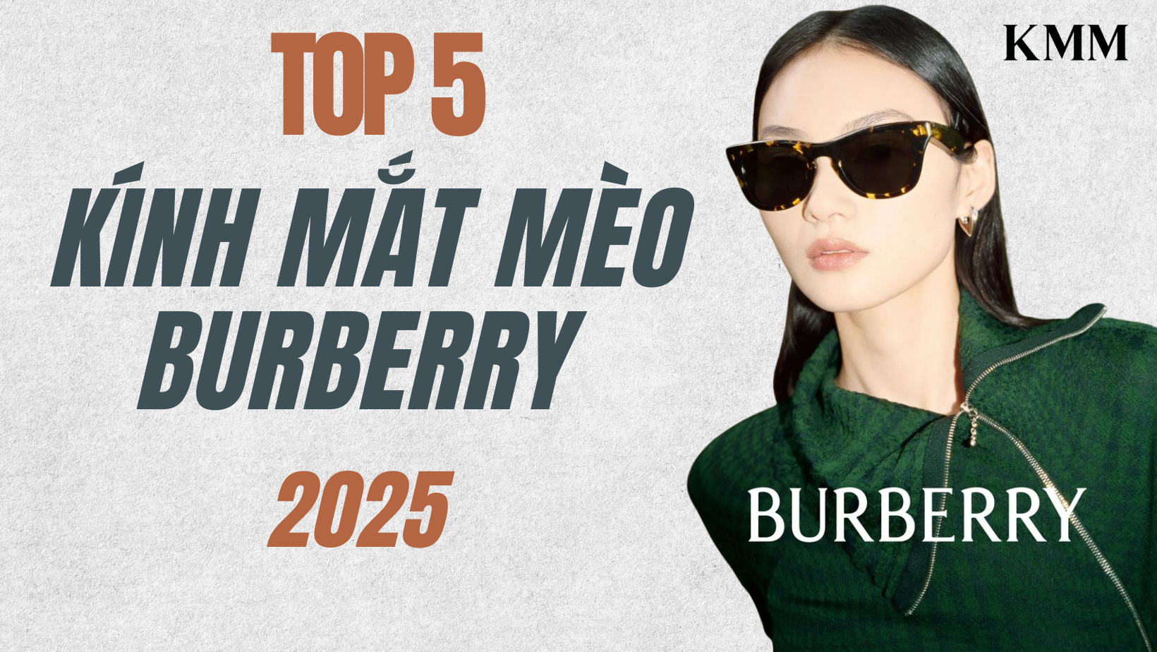 Top 5 Kính Mắt Mèo Burberry Năm 2025