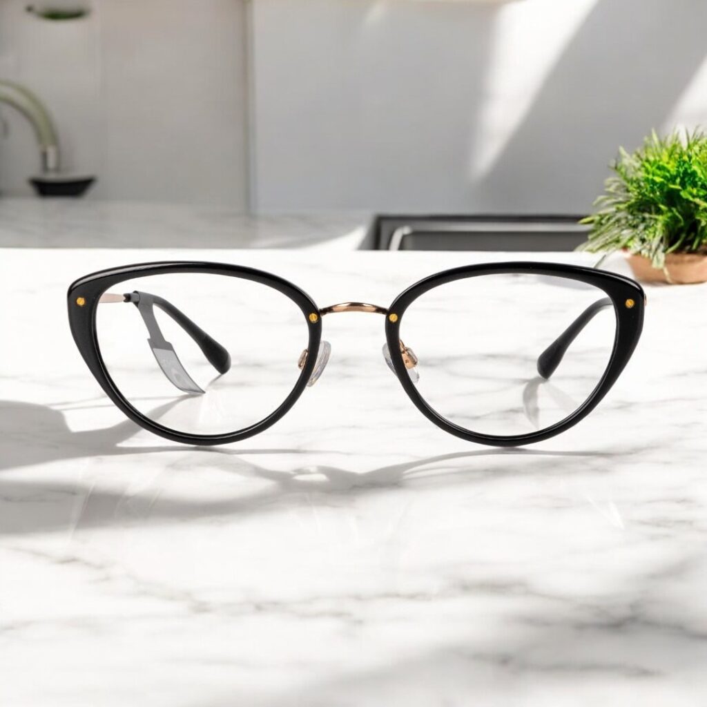 Gọng Kính Mắt Mèo Molsion MA6200 Chính Hãng