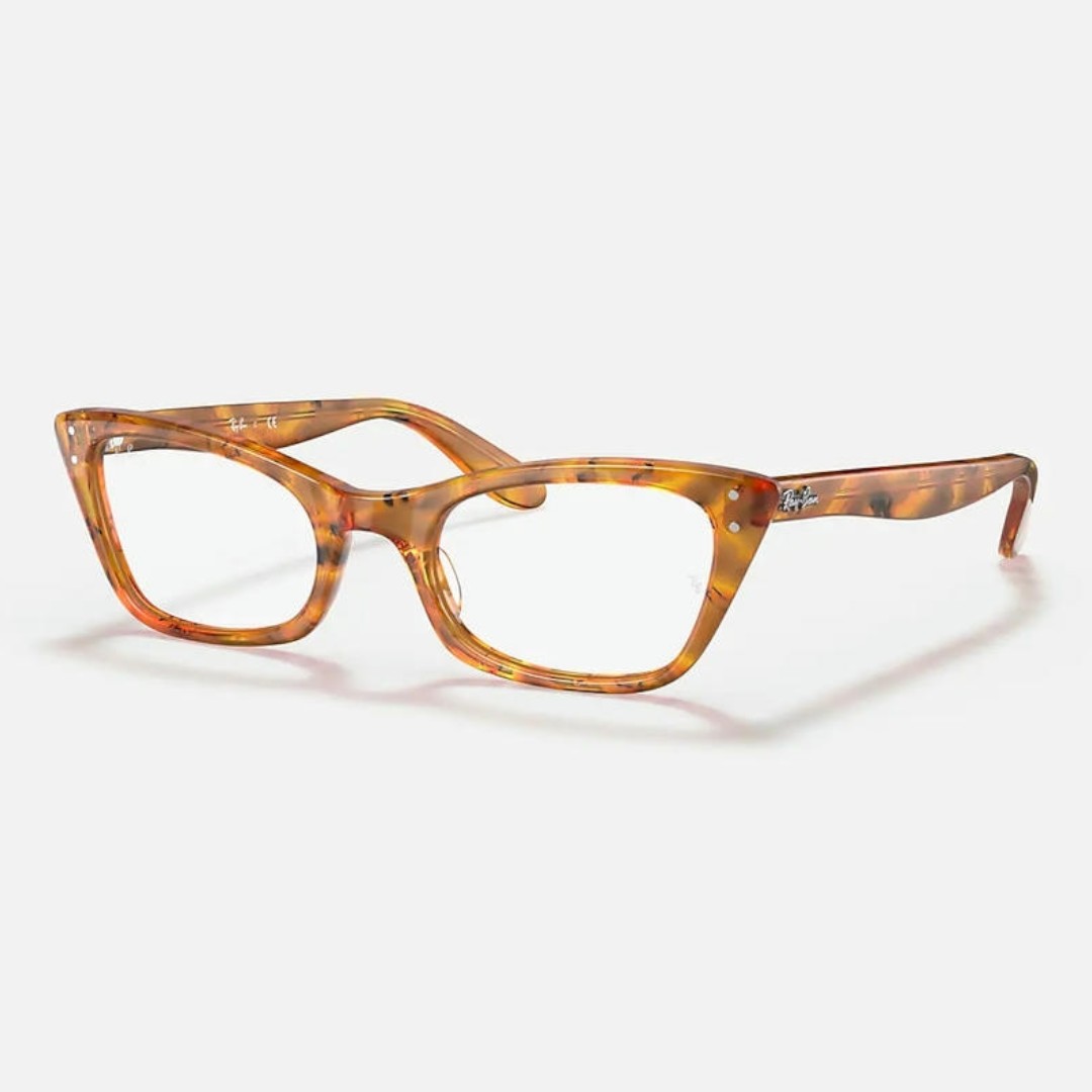 Gọng Kính Mắt Mèo RayBan 0RX5499 Lady Burbank Chính Hãng
