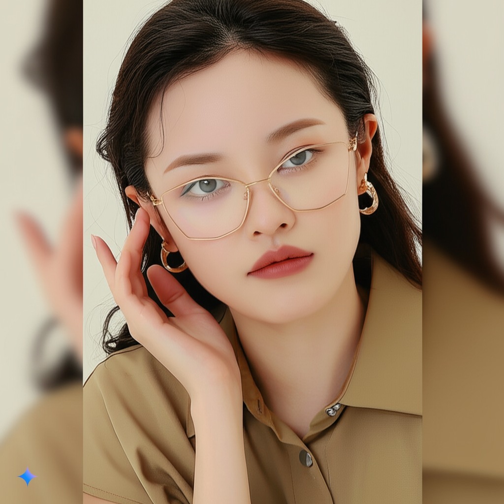 gọng kính mắt mèo
