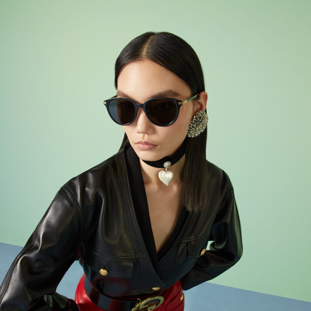 kính mắt mèo Gucci 2025