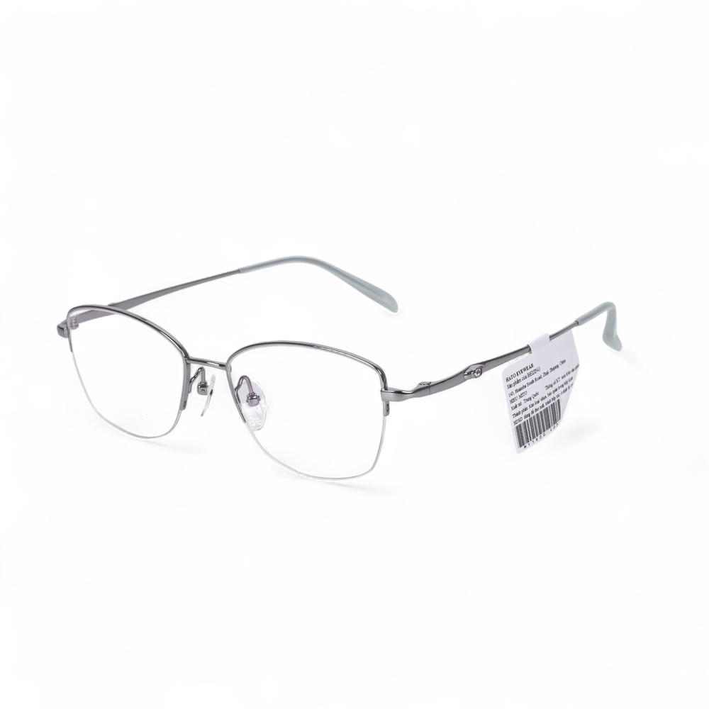 Gọng Kính Nửa Khung Mito MT1900 Mắt Mèo Titanium – Tem Chính Hãng 101 - Ảnh 8