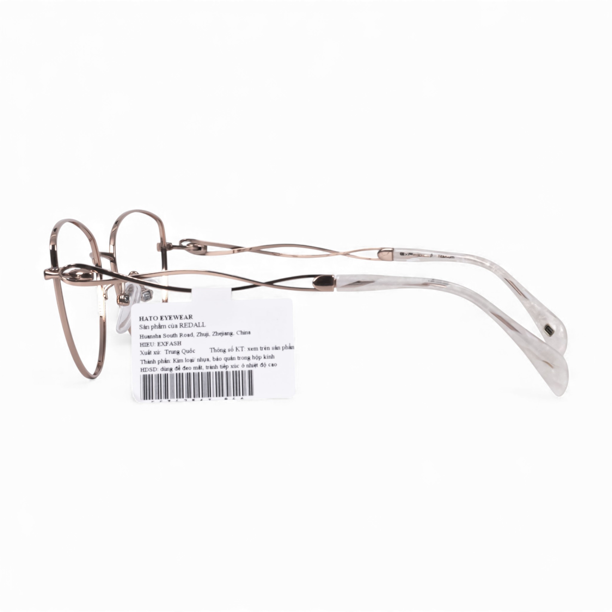 Gọng Kính Exfash EF34256T Cat Eye Titanium Nhật – Chính Hãng 101