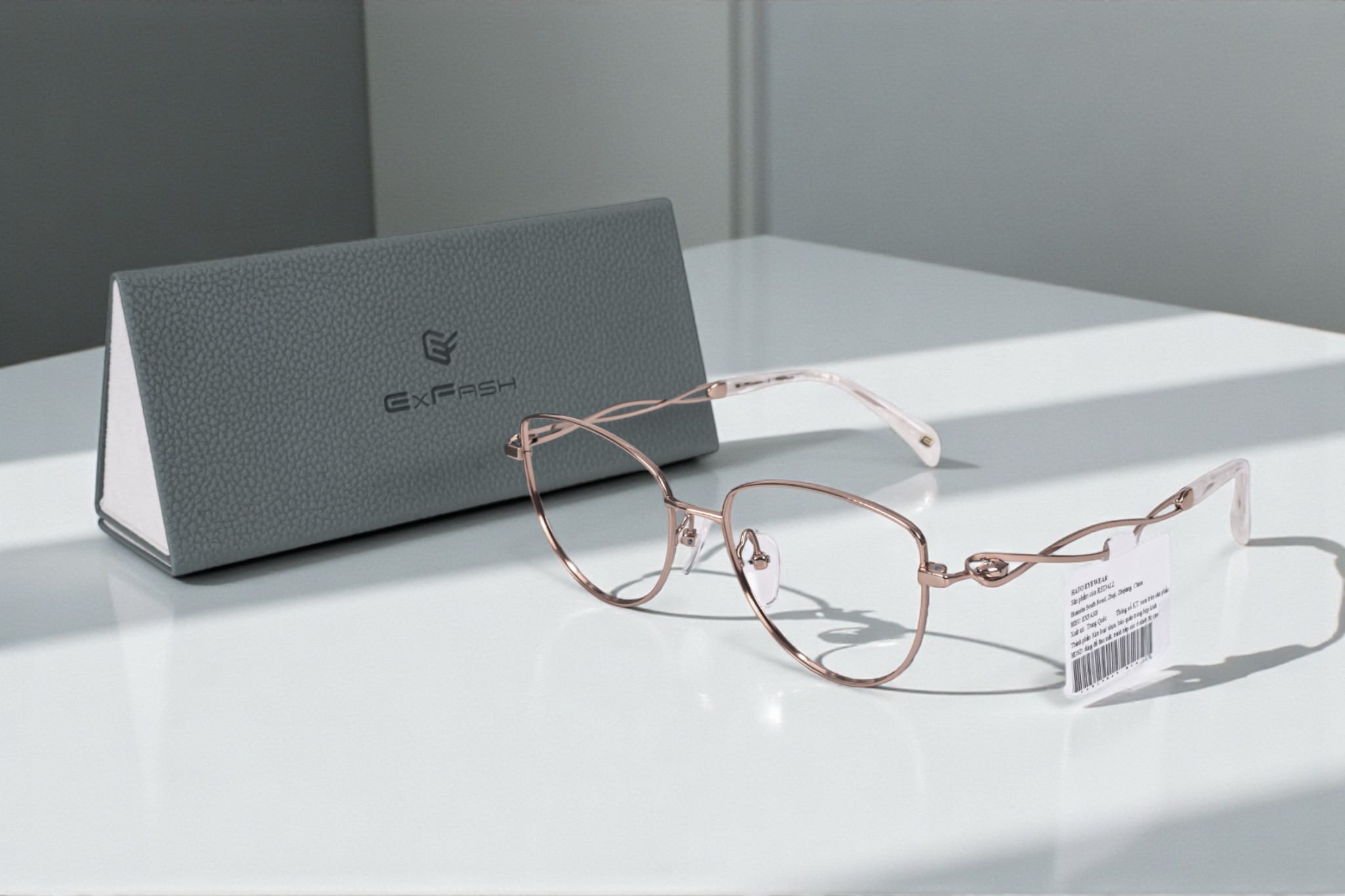 Gọng Kính Exfash EF34256T Cat Eye Titanium Nhật – Chính Hãng 101