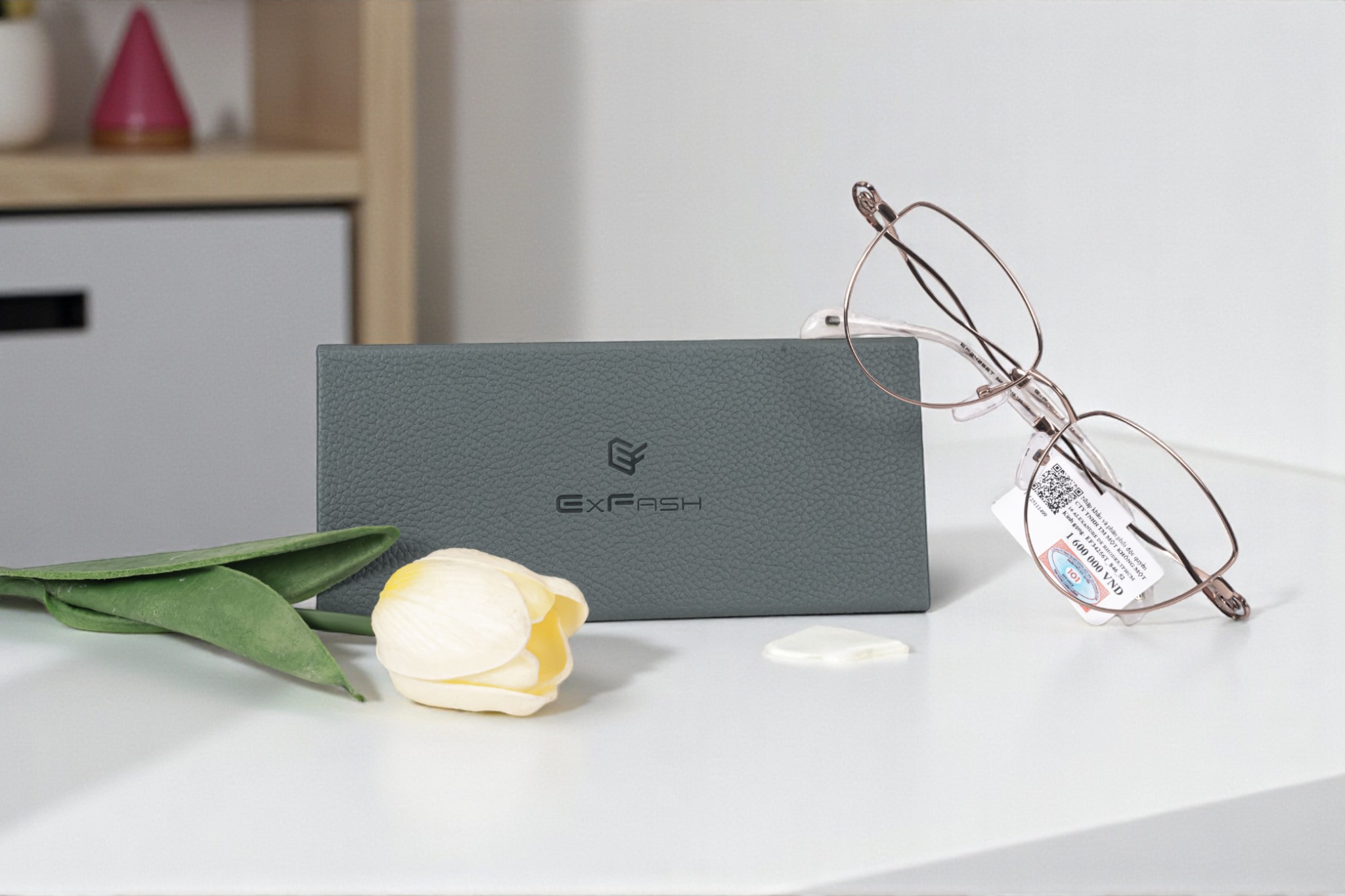 Gọng Kính Exfash EF34256T Cat Eye Titanium Nhật – Chính Hãng 101