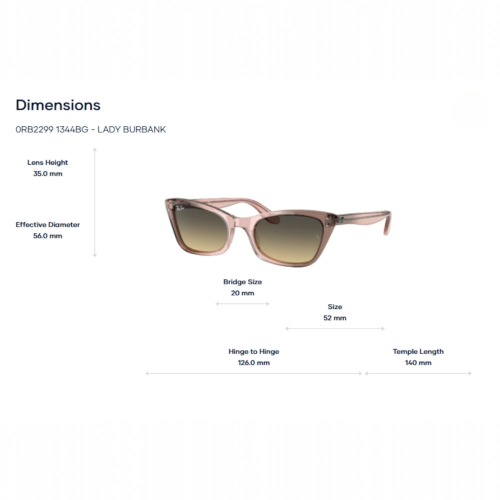 Kính Mát Mắt Mèo RayBan Lady Burbank 0RB2299 – Tem Chính Hãng Luxottica