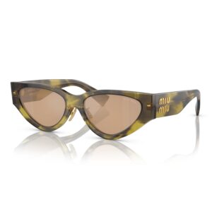 Kính Mát Mắt Mèo Miu Miu 0MU 03ZS - Tem Chính Hãng Luxottica